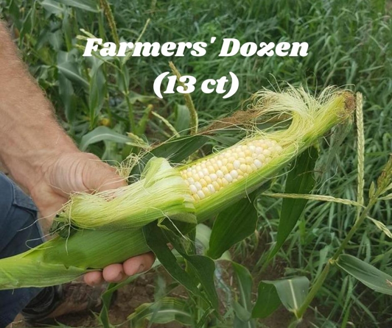 Farmers' dozen corn (13 ct) - Peaches & Cream image
